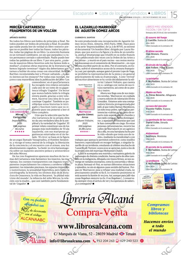 CULTURAL MADRID 01-11-2025 página 15