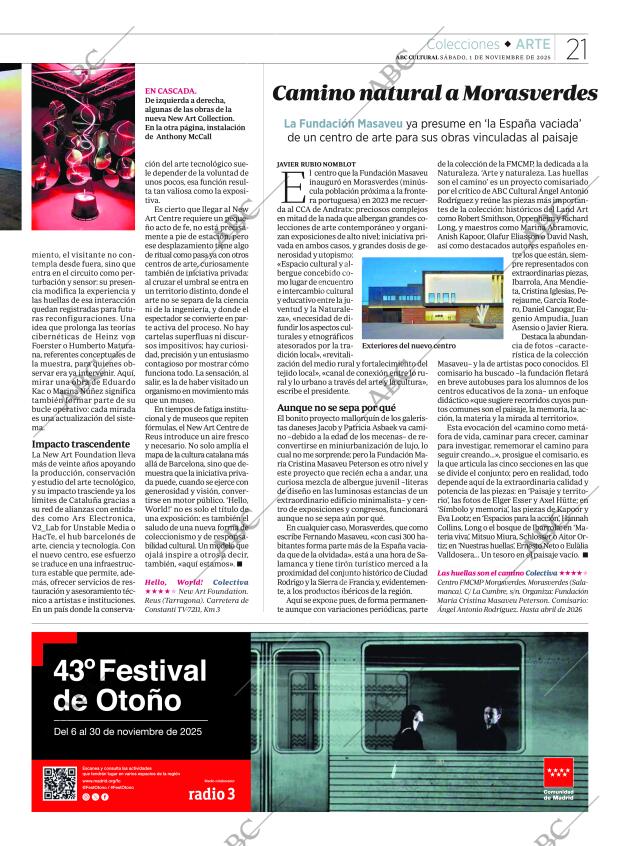 CULTURAL MADRID 01-11-2025 página 21