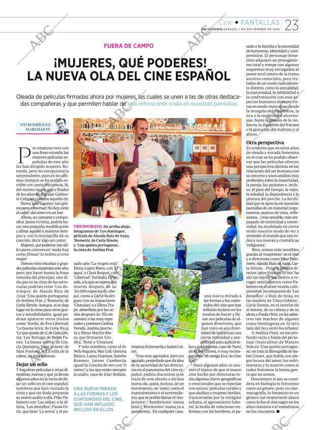 CULTURAL MADRID 01-11-2025 página 23