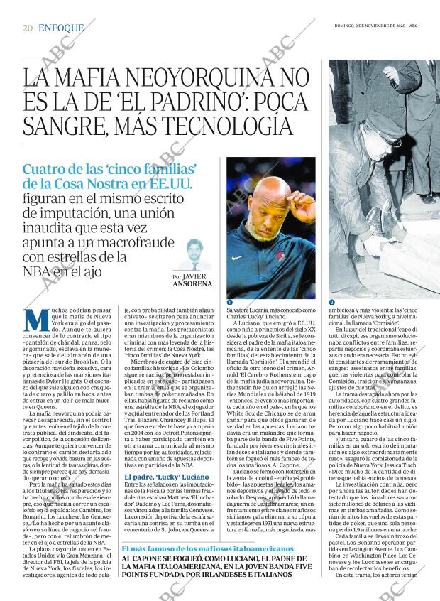 ABC MADRID 02-11-2025 página 20