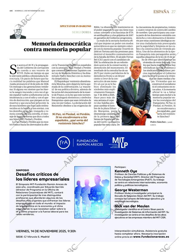 ABC MADRID 02-11-2025 página 27