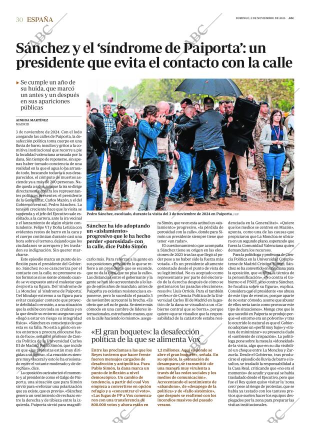 ABC MADRID 02-11-2025 página 30