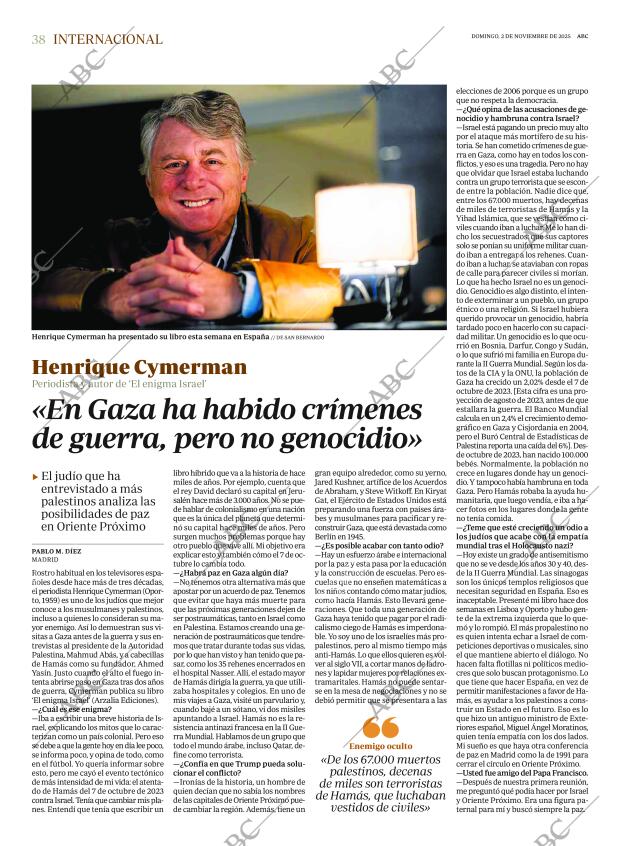 ABC MADRID 02-11-2025 página 38
