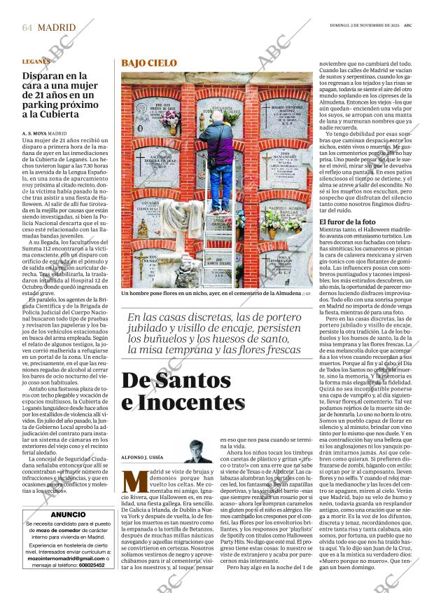 ABC MADRID 02-11-2025 página 64