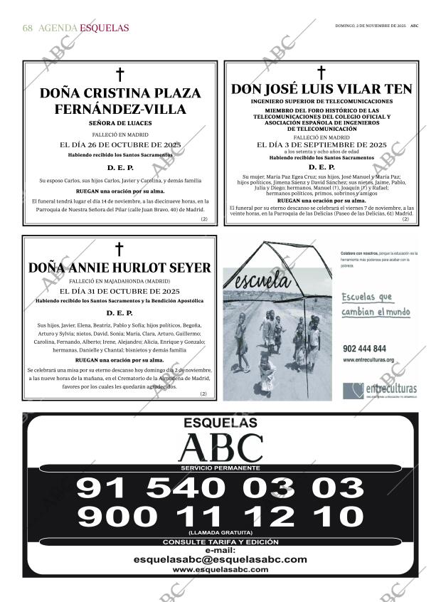 ABC MADRID 02-11-2025 página 68