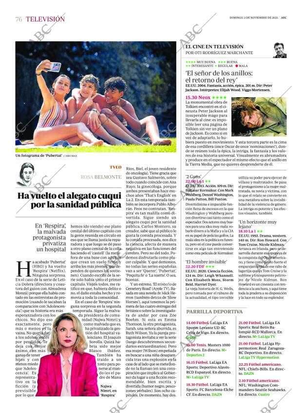 ABC MADRID 02-11-2025 página 76