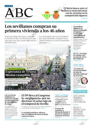 ABC SEVILLA 02-11-2025 página 2