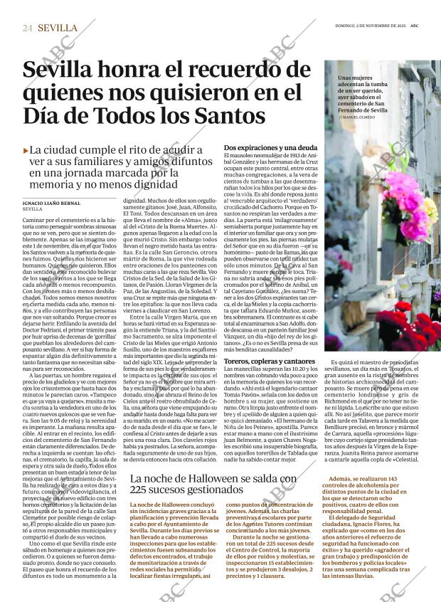 ABC SEVILLA 02-11-2025 página 24
