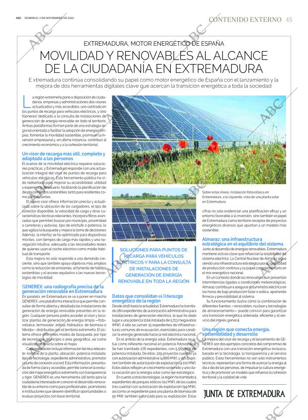 ABC SEVILLA 02-11-2025 página 45