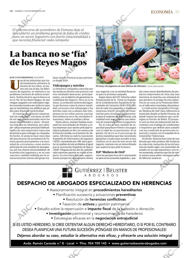 ABC SEVILLA 02-11-2025 página 57