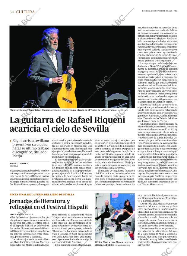 ABC SEVILLA 02-11-2025 página 64