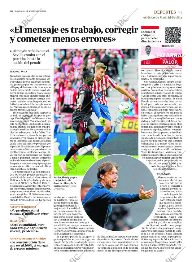 ABC SEVILLA 02-11-2025 página 71
