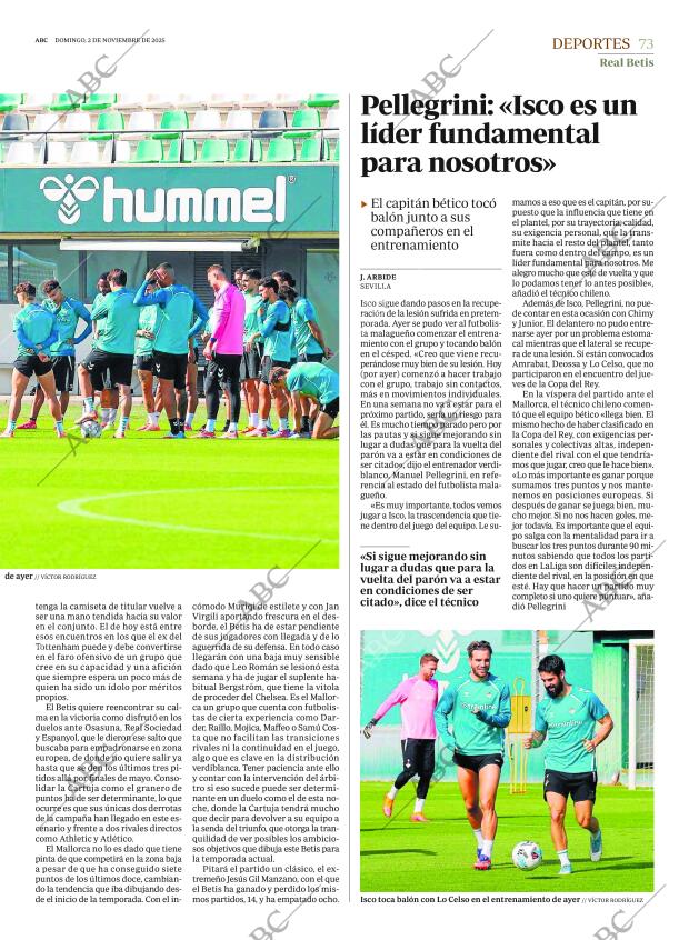 ABC SEVILLA 02-11-2025 página 73