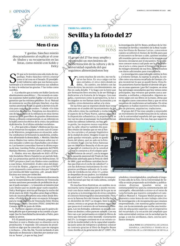 ABC SEVILLA 02-11-2025 página 8