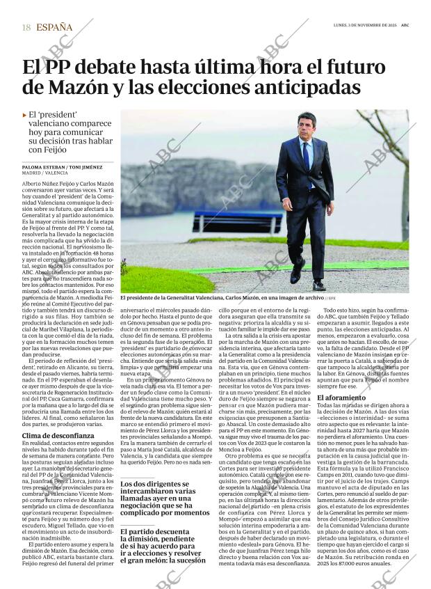 ABC MADRID 03-11-2025 página 18