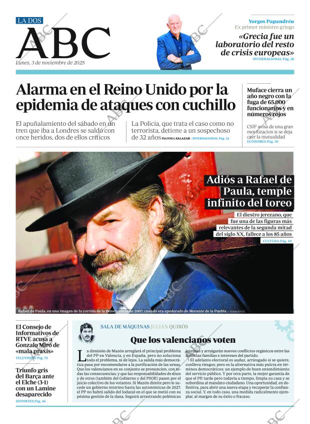 ABC MADRID 03-11-2025 página 2