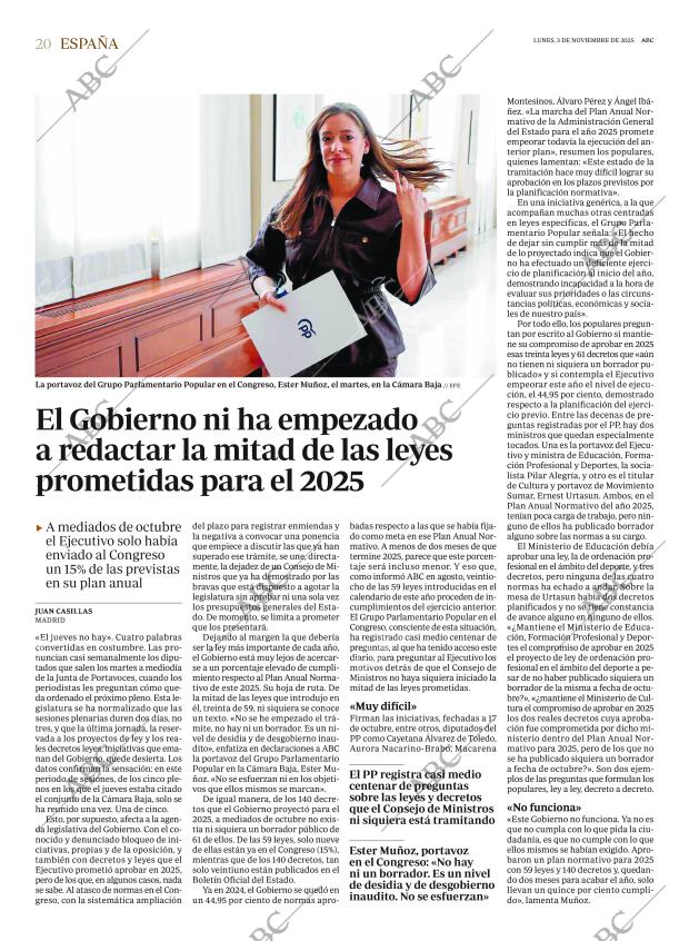 ABC MADRID 03-11-2025 página 20