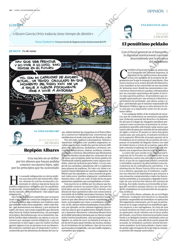 ABC MADRID 03-11-2025 página 5