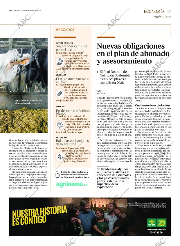 ABC SEVILLA 03-11-2025 página 47