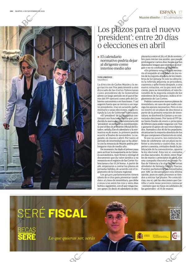 ABC MADRID 04-11-2025 página 17