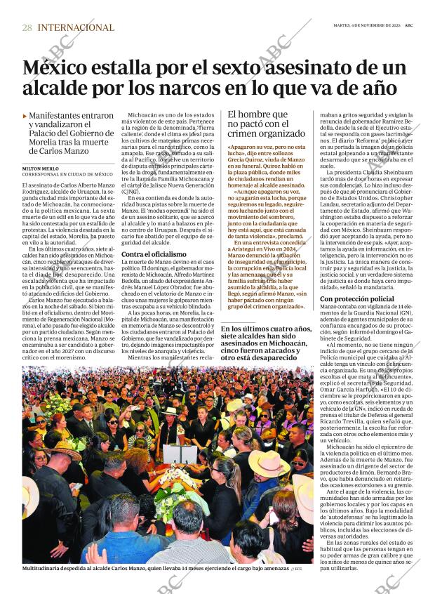 ABC MADRID 04-11-2025 página 28