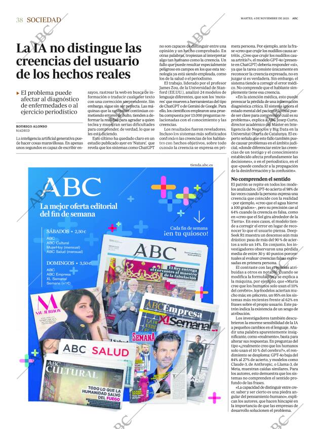 ABC MADRID 04-11-2025 página 38
