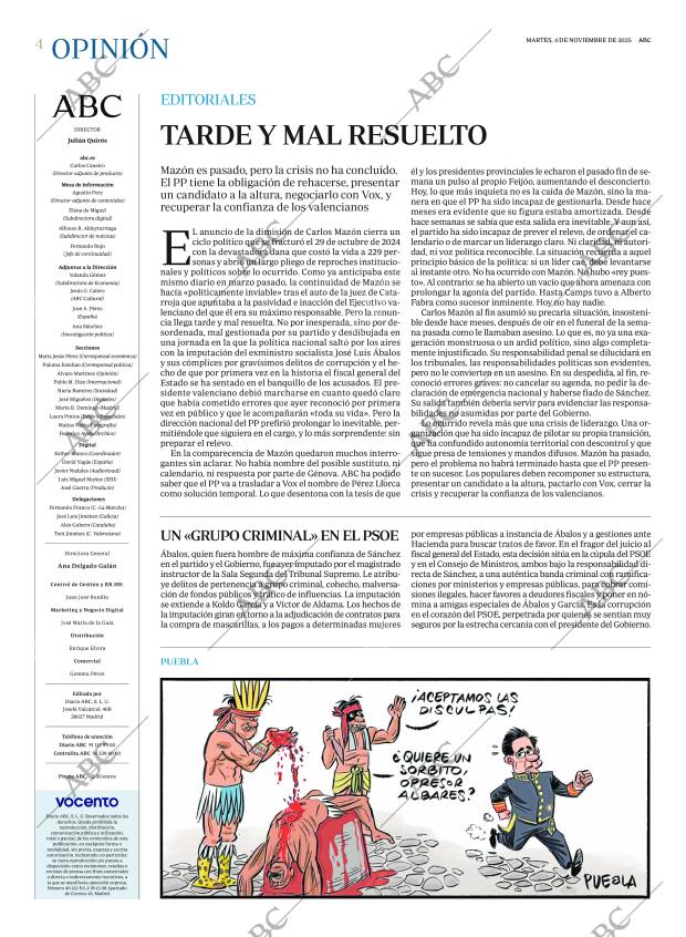 ABC MADRID 04-11-2025 página 4