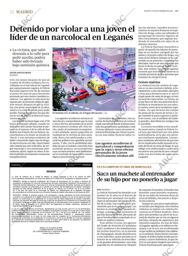 ABC MADRID 04-11-2025 página 52