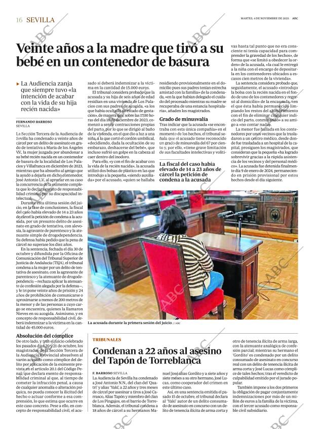 ABC SEVILLA 04-11-2025 página 16