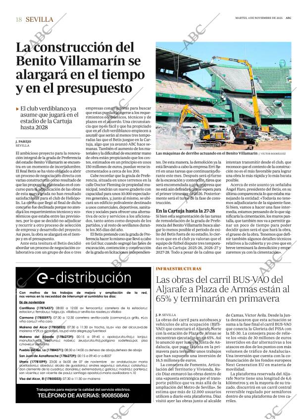 ABC SEVILLA 04-11-2025 página 18