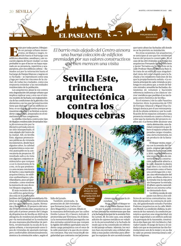 ABC SEVILLA 04-11-2025 página 20