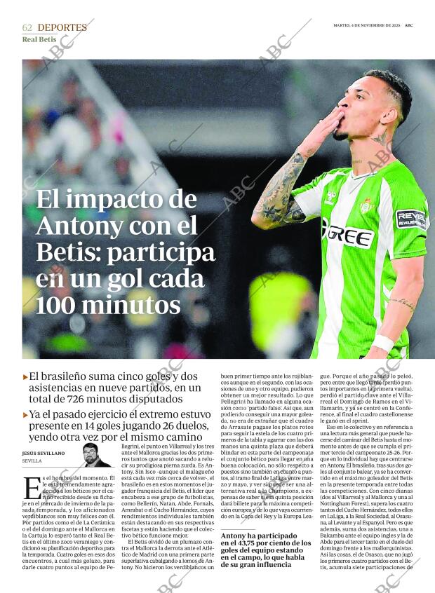 ABC SEVILLA 04-11-2025 página 62