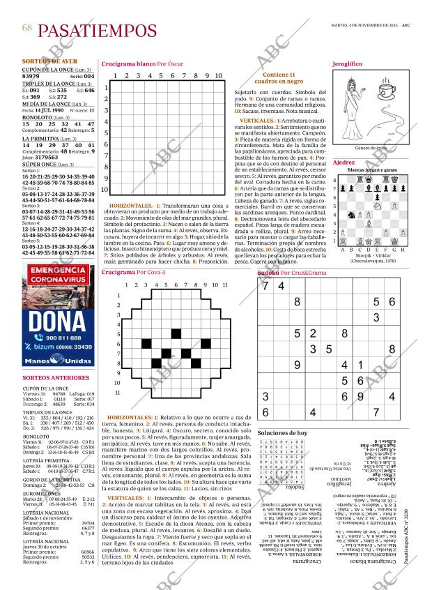 ABC SEVILLA 04-11-2025 página 68
