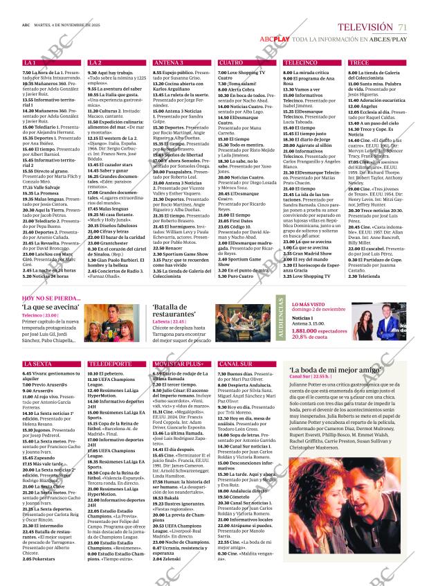 ABC SEVILLA 04-11-2025 página 71