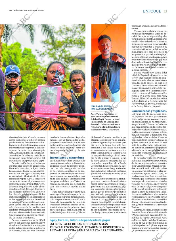 ABC MADRID 05-11-2025 página 13