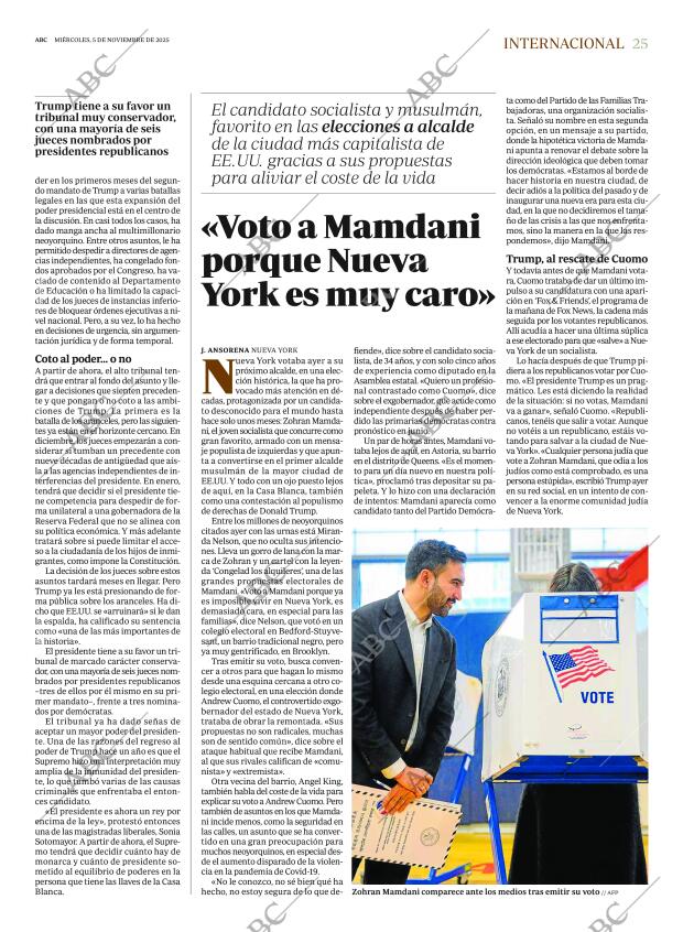 ABC MADRID 05-11-2025 página 25