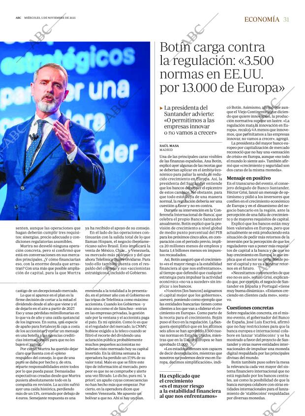 ABC MADRID 05-11-2025 página 31