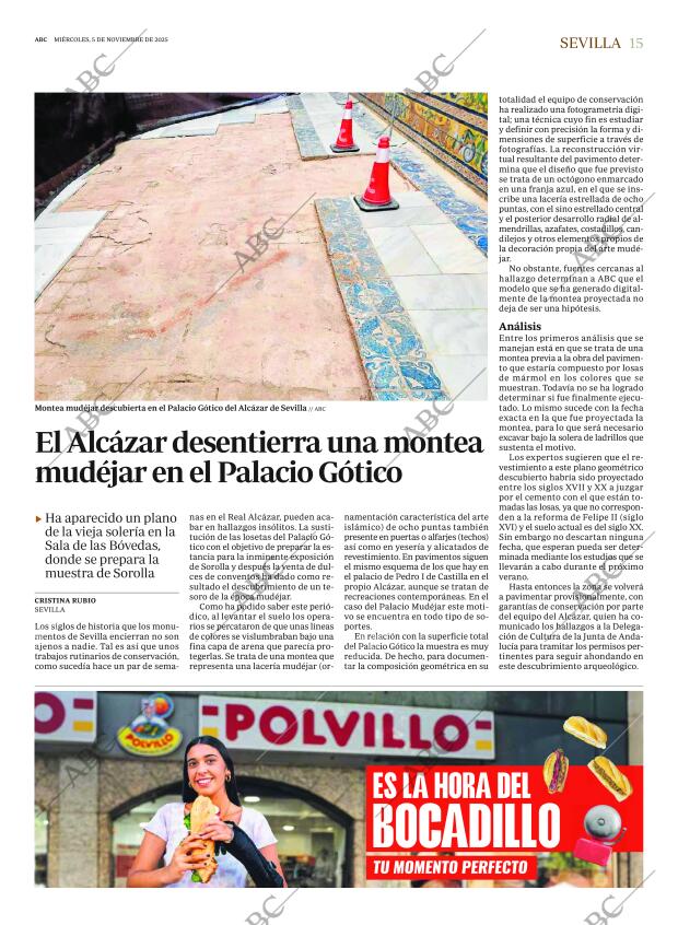 ABC SEVILLA 05-11-2025 página 15