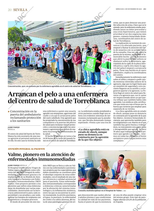 ABC SEVILLA 05-11-2025 página 20