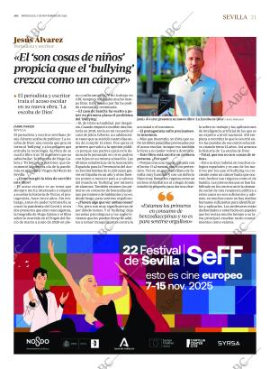 ABC SEVILLA 05-11-2025 página 21