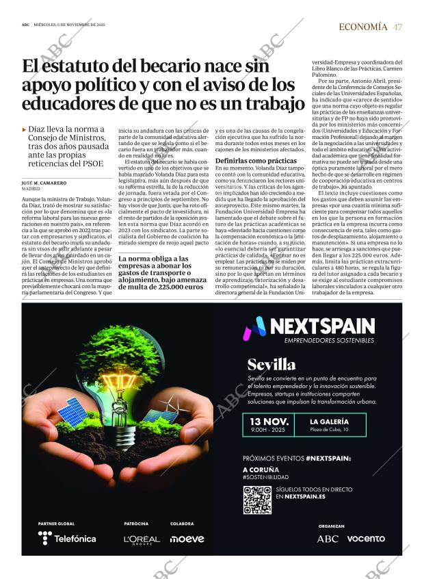 ABC SEVILLA 05-11-2025 página 47