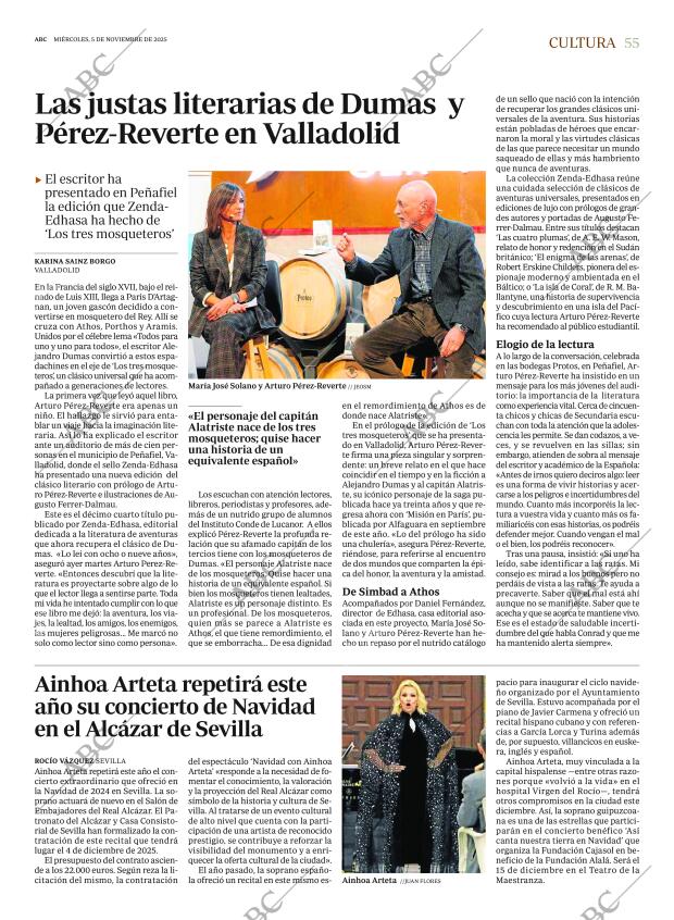 ABC SEVILLA 05-11-2025 página 55