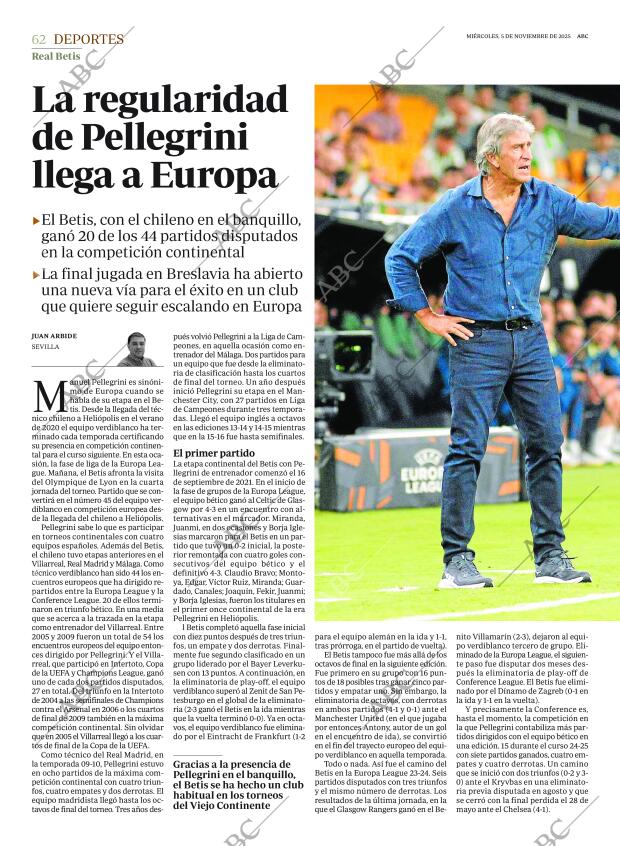 ABC SEVILLA 05-11-2025 página 62