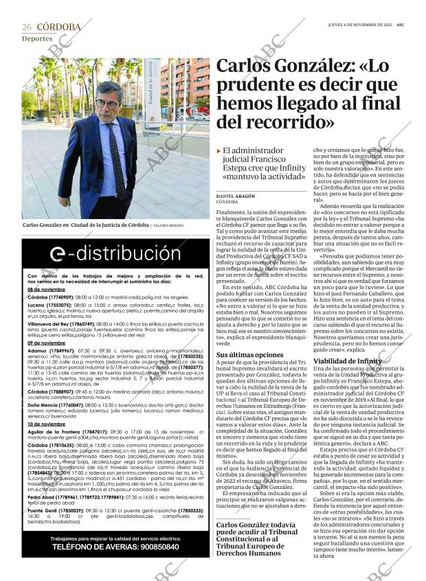 ABC CORDOBA 06-11-2025 página 26