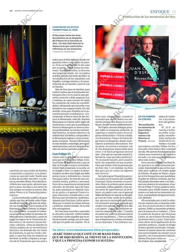ABC MADRID 06-11-2025 página 13