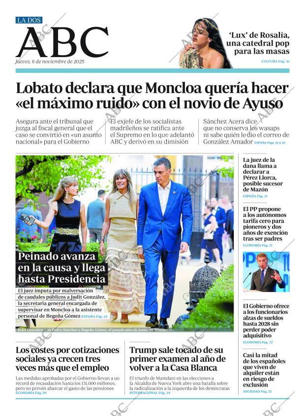 ABC MADRID 06-11-2025 página 2