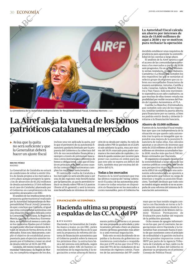 ABC MADRID 06-11-2025 página 30