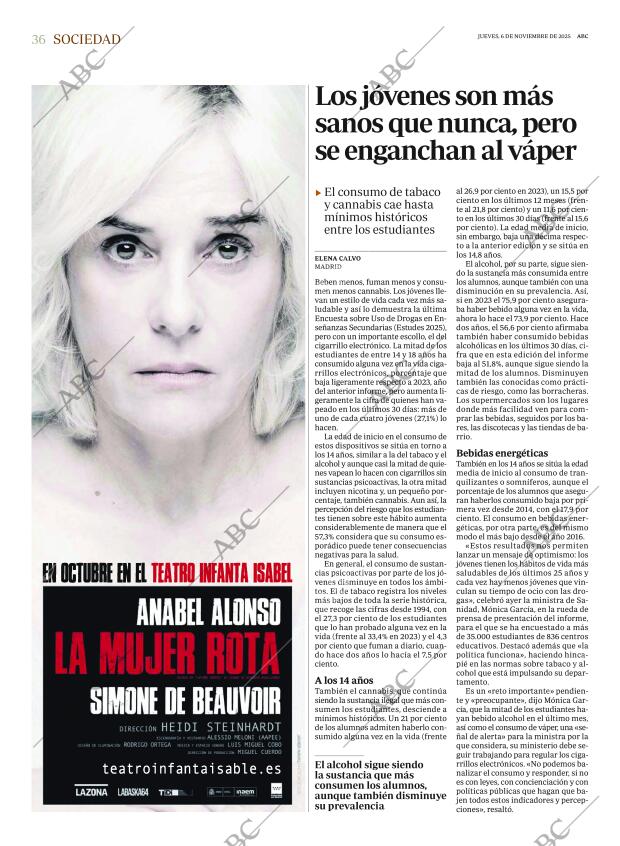 ABC MADRID 06-11-2025 página 36
