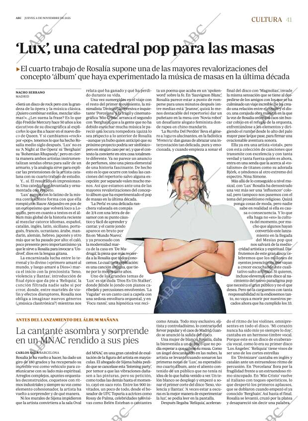 ABC MADRID 06-11-2025 página 41