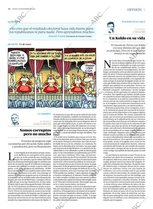 ABC MADRID 06-11-2025 página 5
